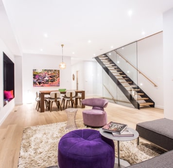 Inside living room of Homely split level home listing