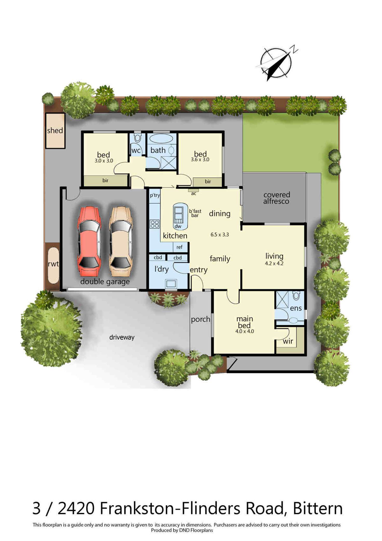Floorplan of Homely house listing, 3/2420 Frankston Flinders road, Bittern VIC 3918