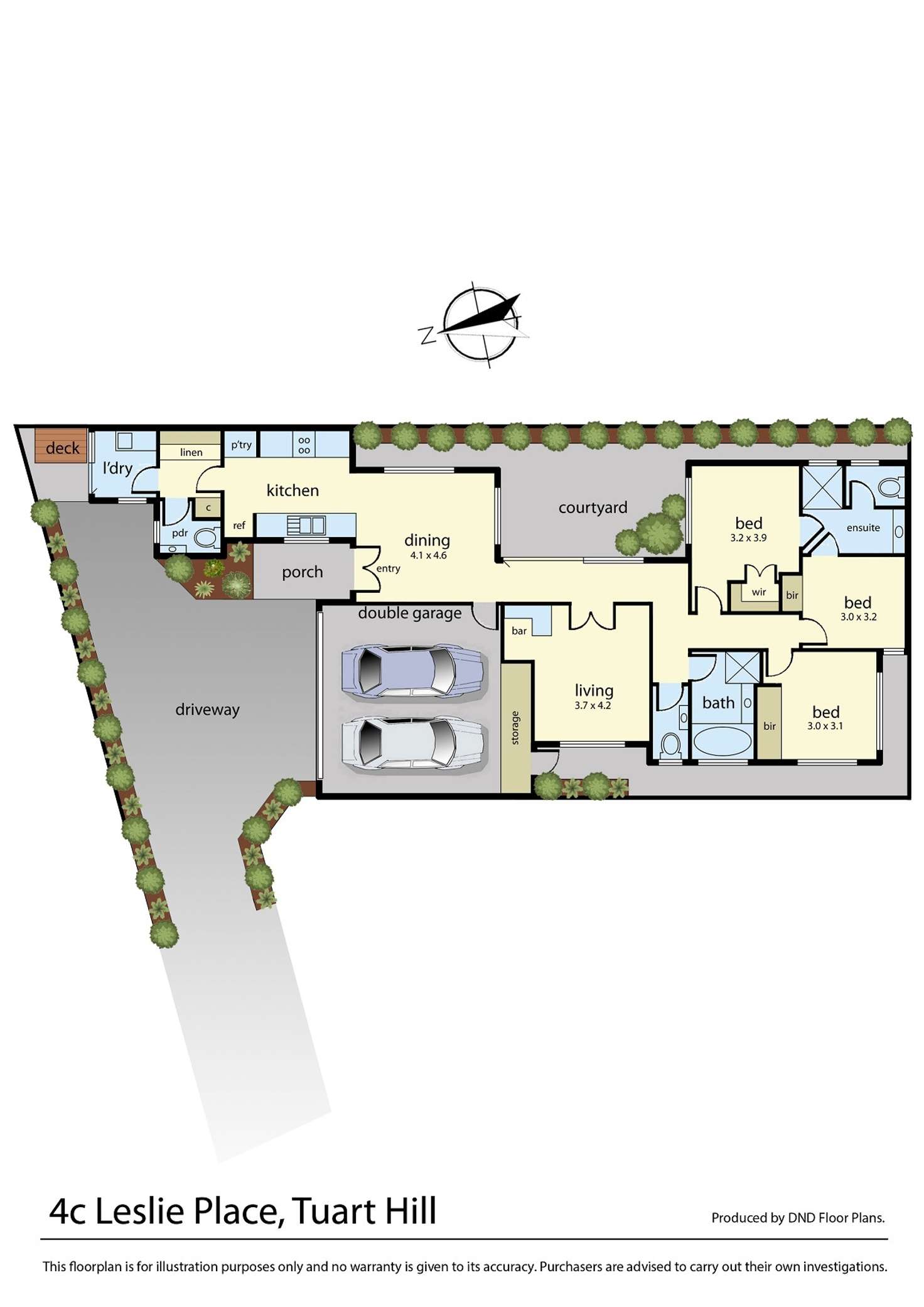 Floorplan of Homely house listing, 4C Leslie Place, Tuart Hill WA 6060