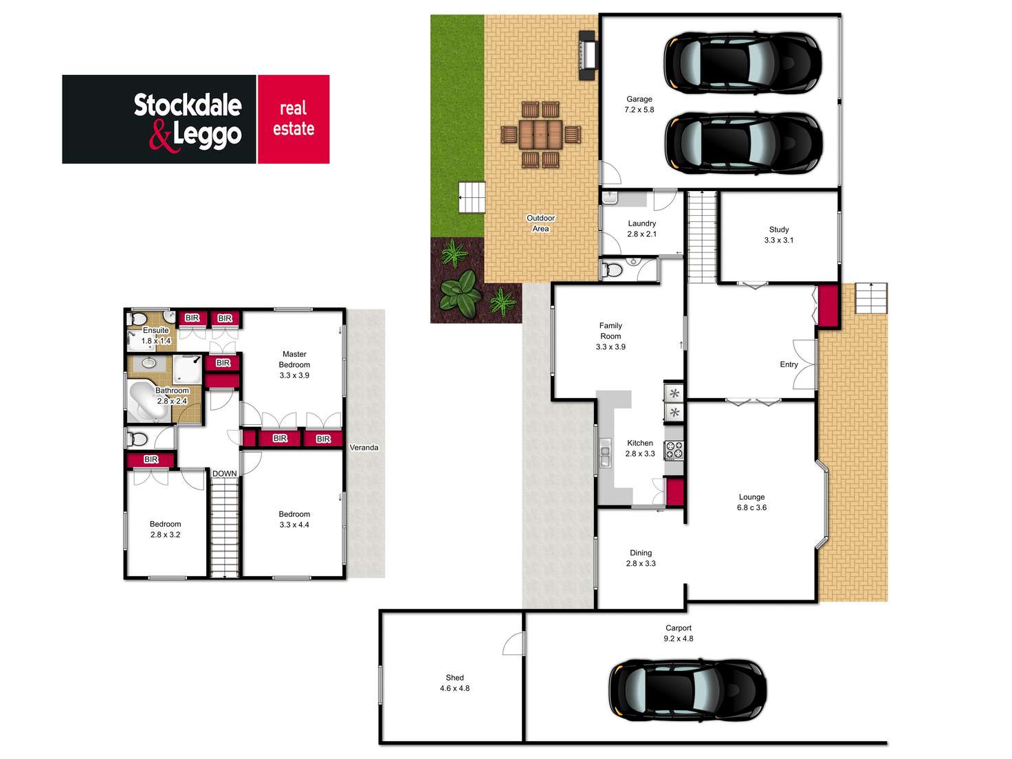 Floorplan of Homely house listing, 48-50 Crinigan Road, Morwell VIC 3840