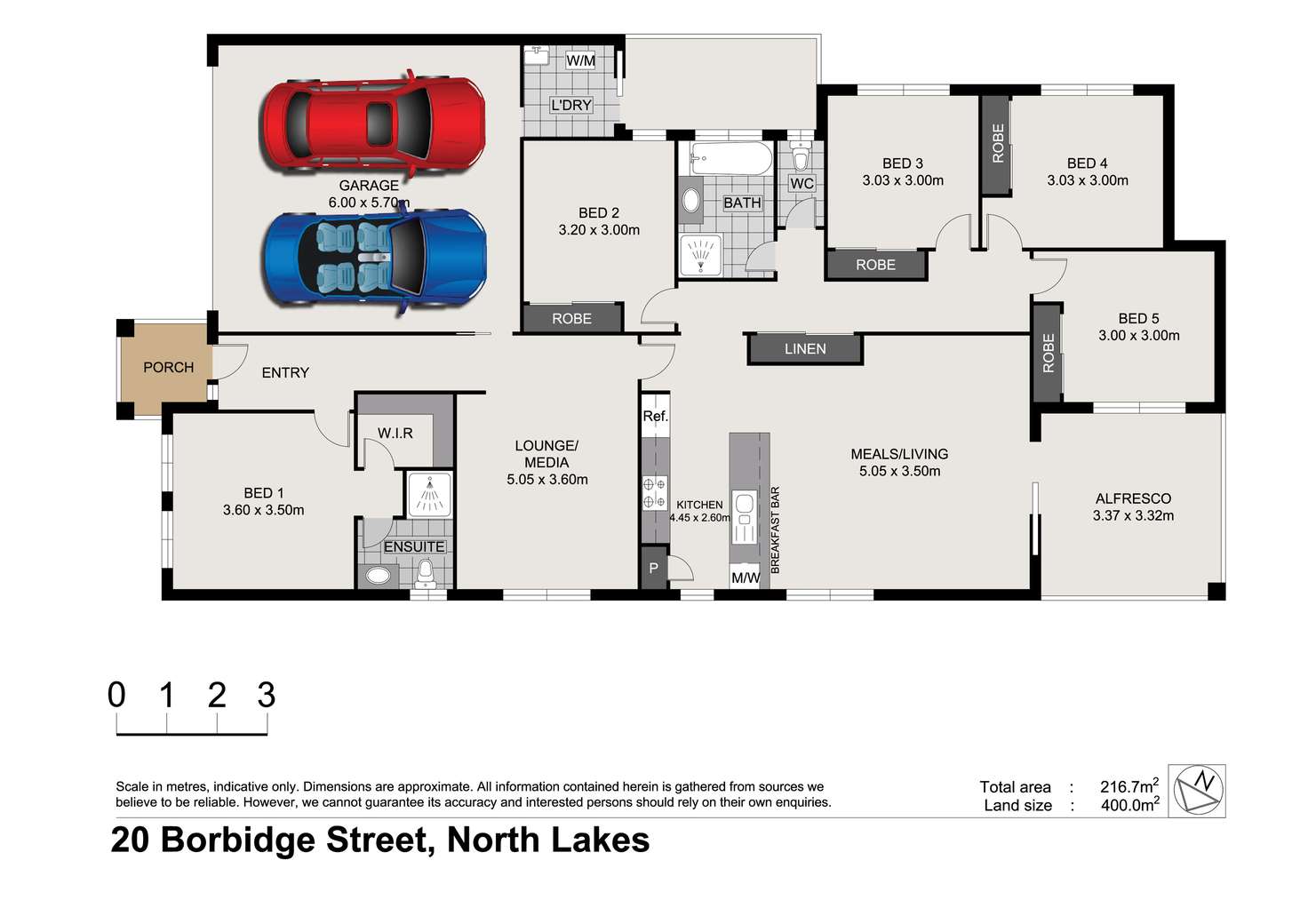 Floorplan of Homely house listing, 20 Borbidge Street, North Lakes QLD 4509