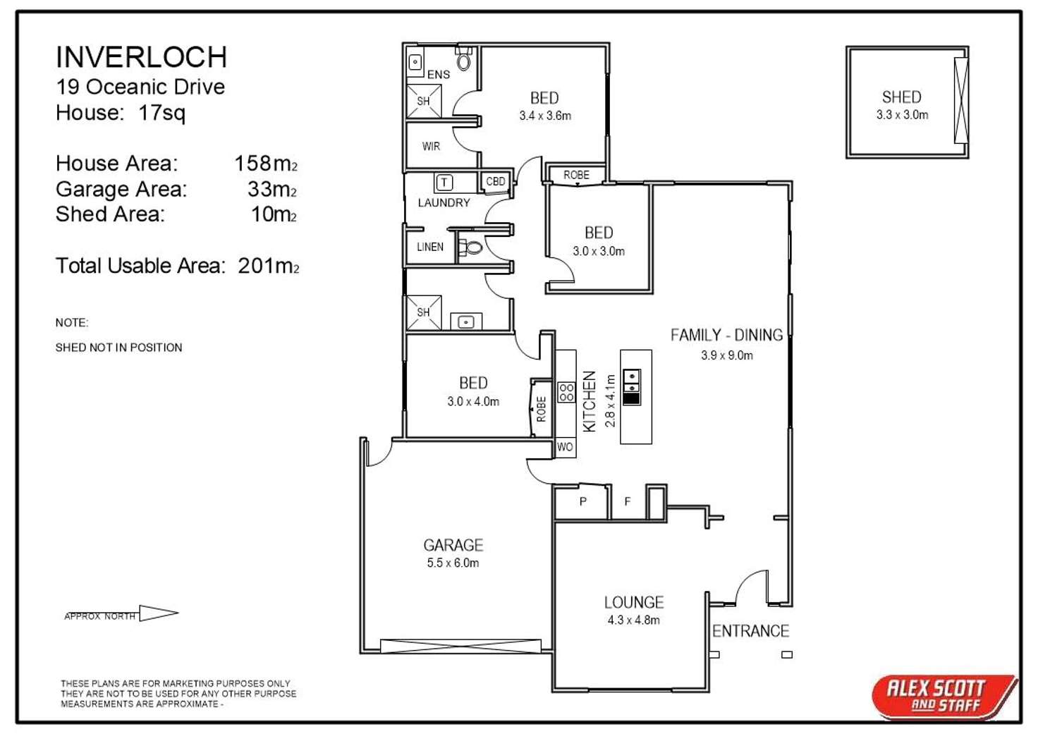 Floorplan of Homely house listing, 19 Oceanic Drive, Inverloch VIC 3996