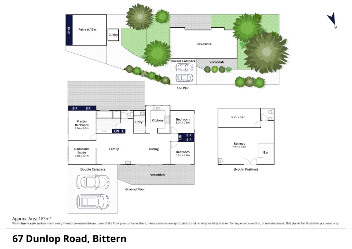 Floorplan of Homely house listing, 67 Dunlop Road, Bittern VIC 3918