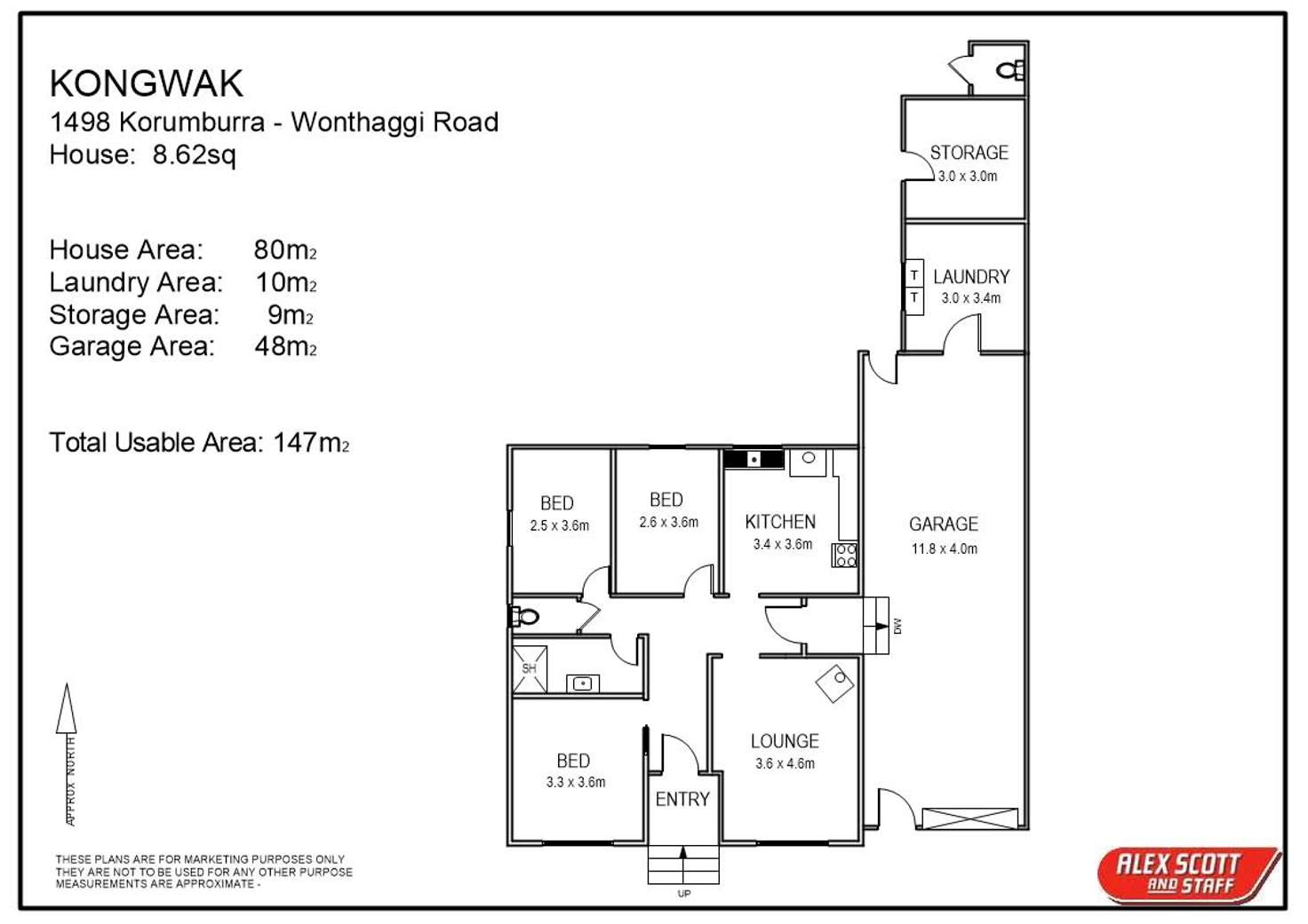 Floorplan of Homely house listing, 1498 Korumburra Wonthaggi, Kongwak VIC 3951