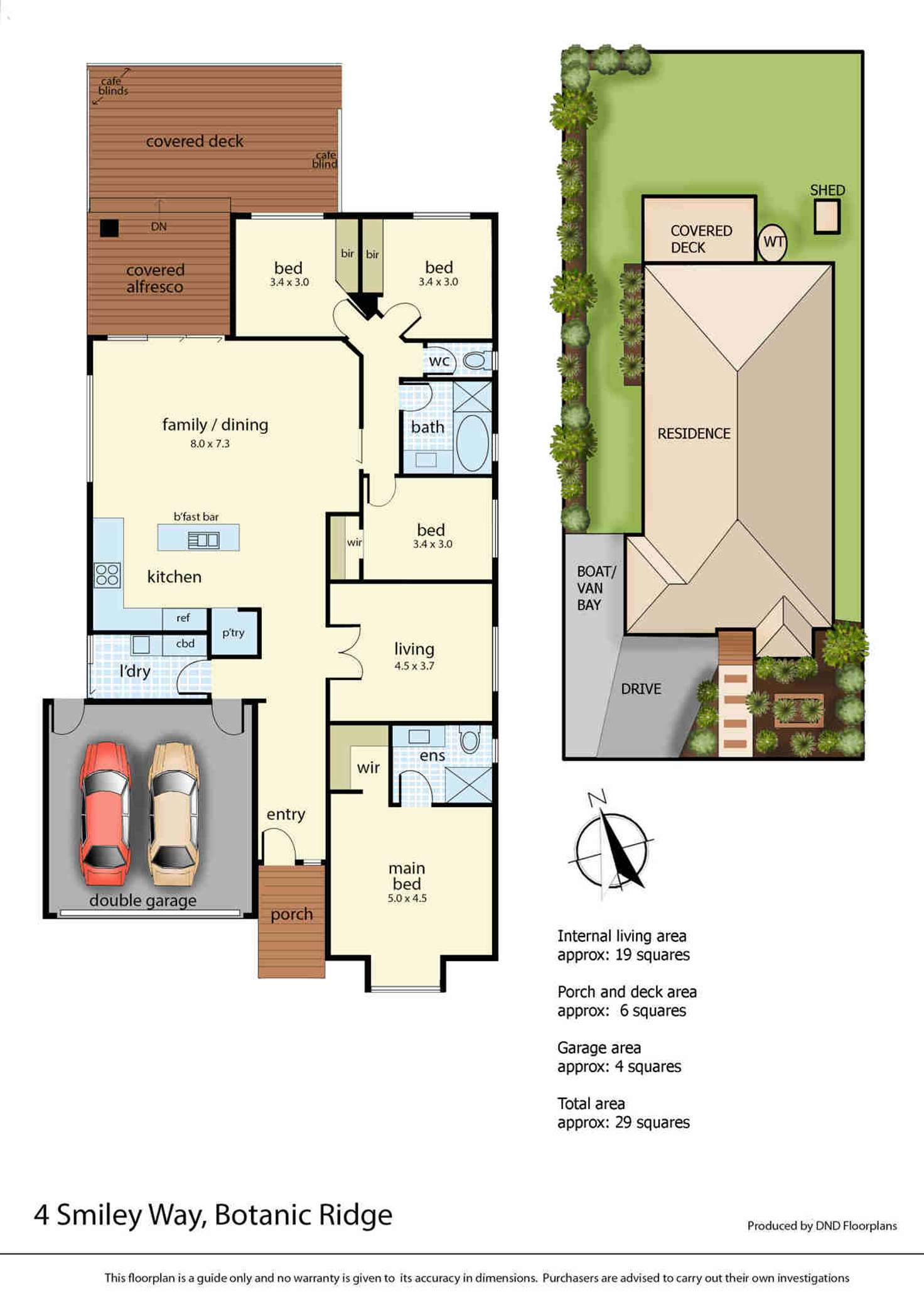 Floorplan of Homely house listing, 4 Smiley Way, Botanic Ridge VIC 3977