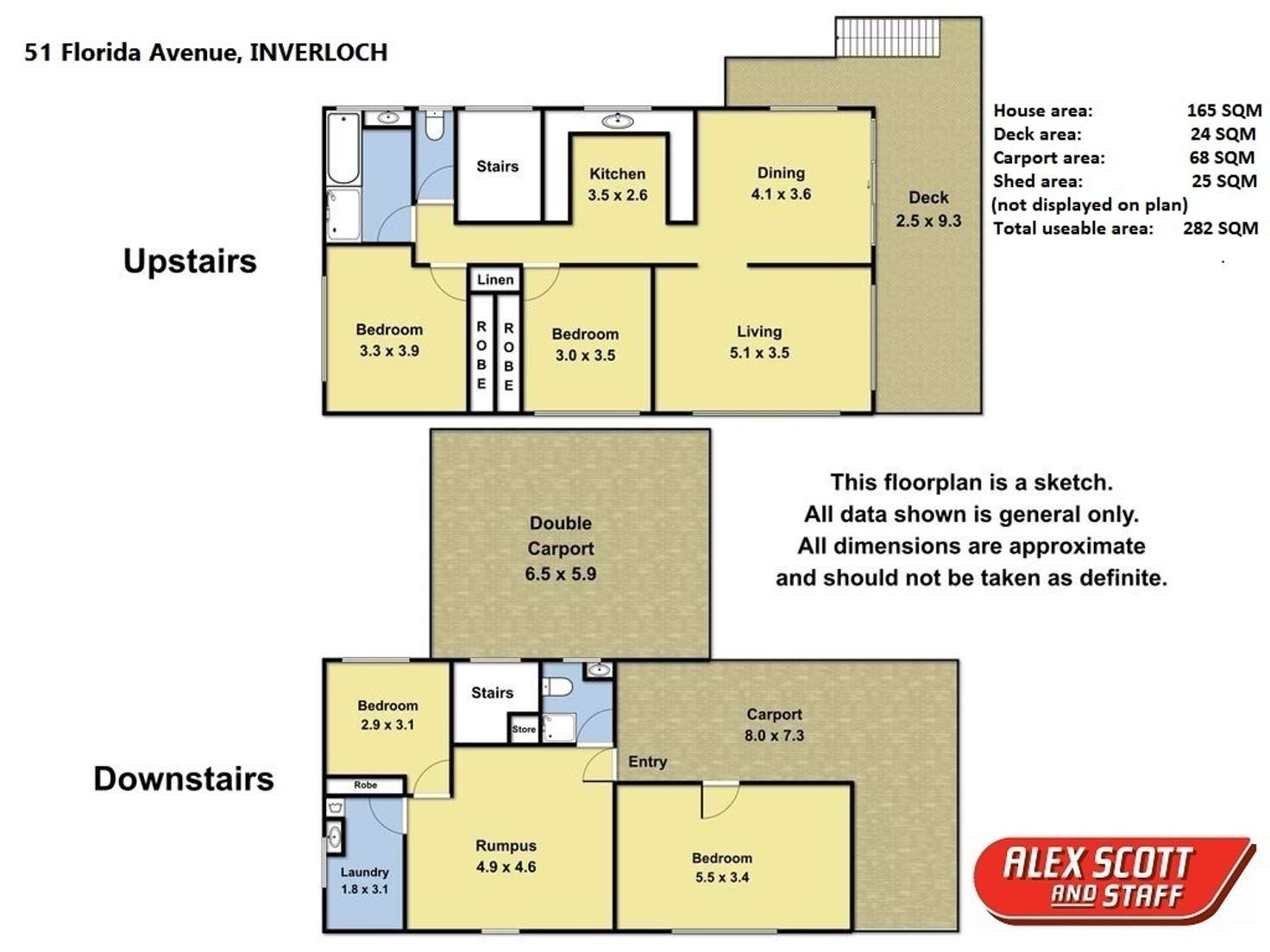 Floorplan of Homely house listing, 51 Florida Avenue, Inverloch VIC 3996