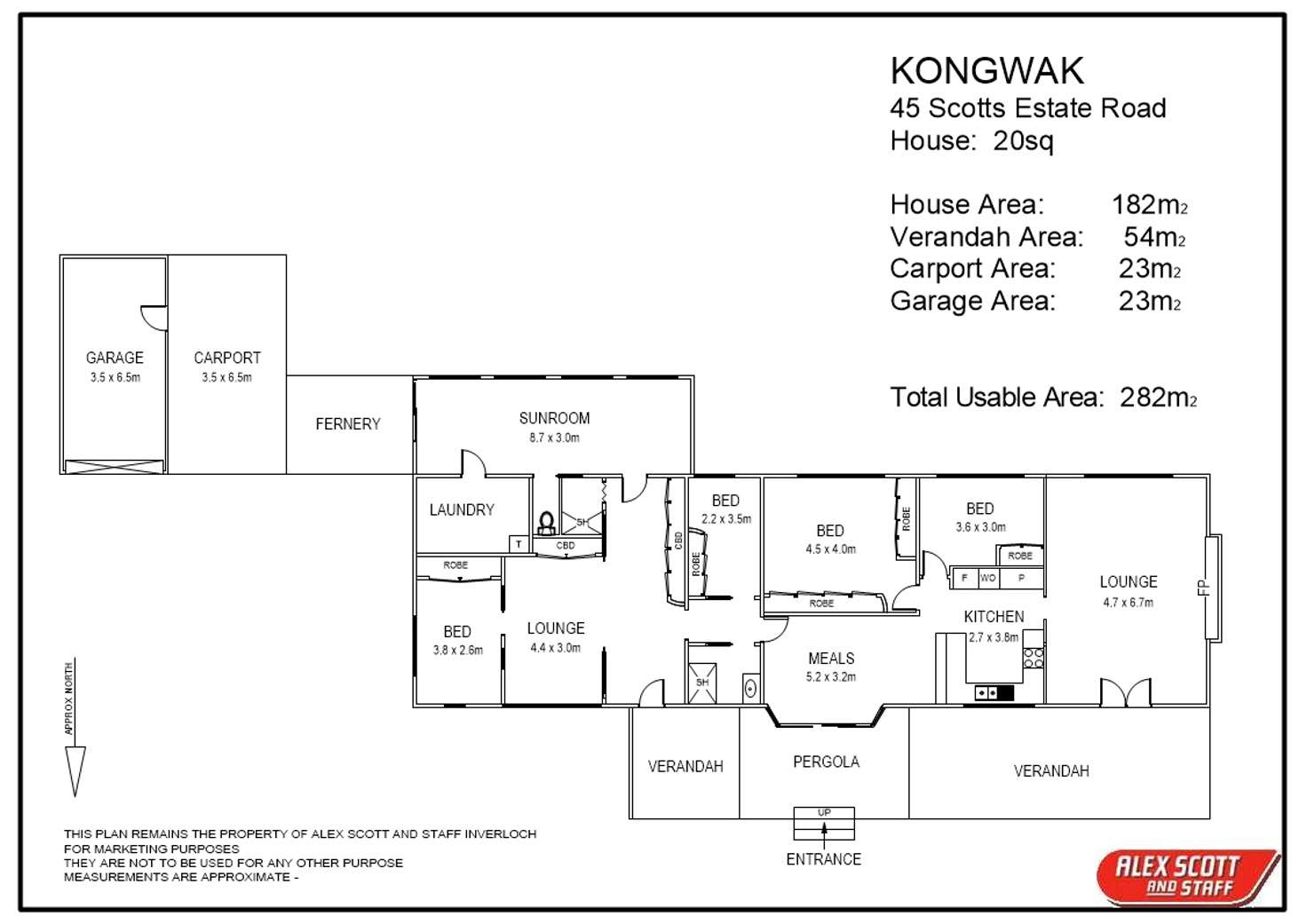 Floorplan of Homely house listing, 45 Scott's Estate, Kongwak VIC 3951
