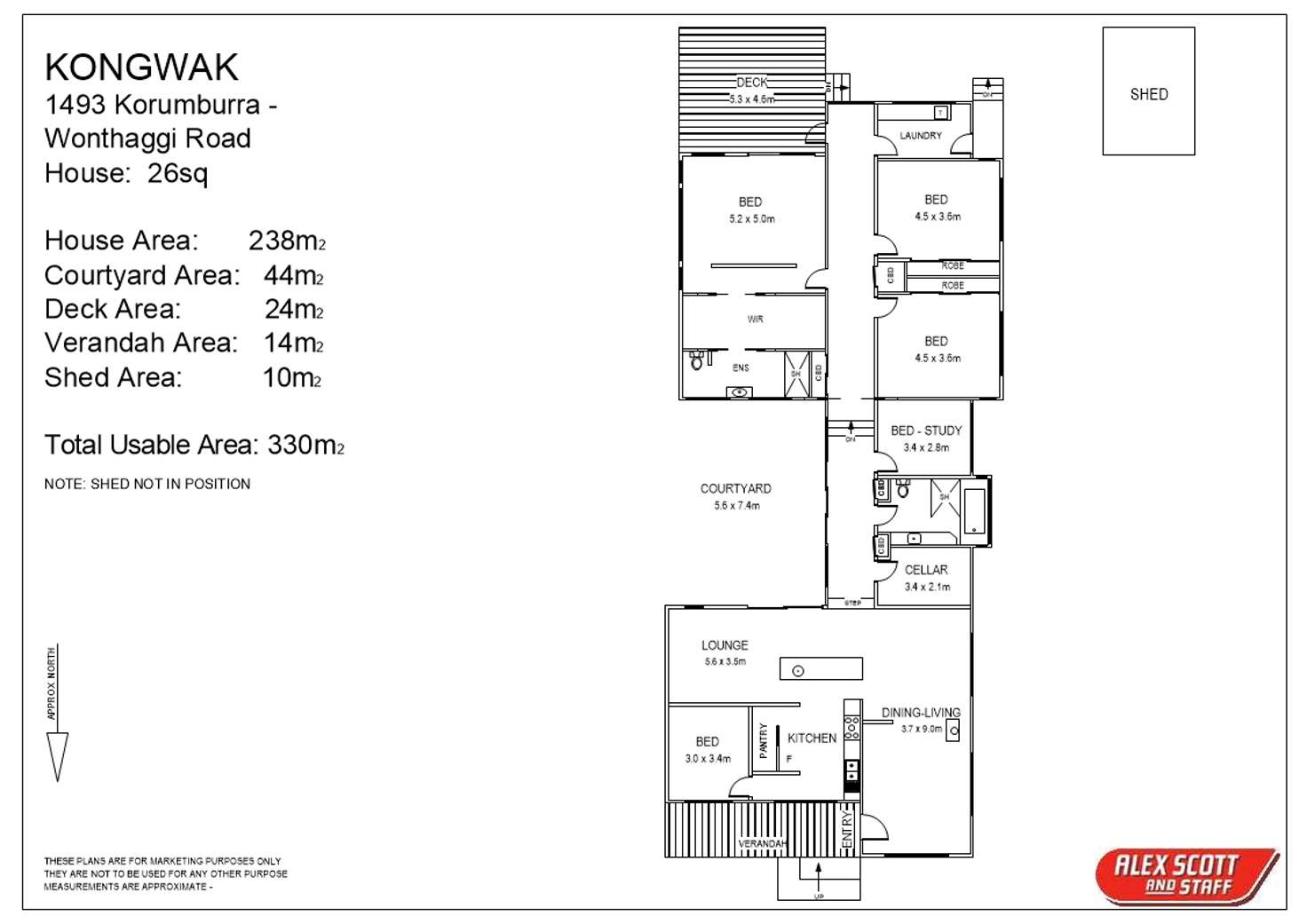 Floorplan of Homely house listing, 1493 Korumburra Wonthaggi Road, Kongwak VIC 3951