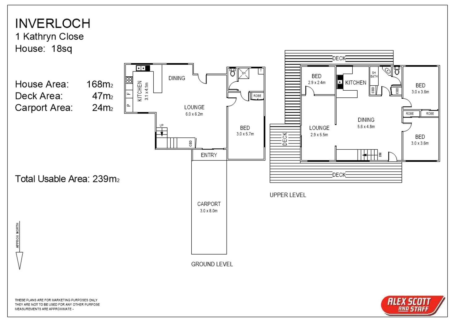 Floorplan of Homely house listing, 1 Kathryn Close, Inverloch VIC 3996