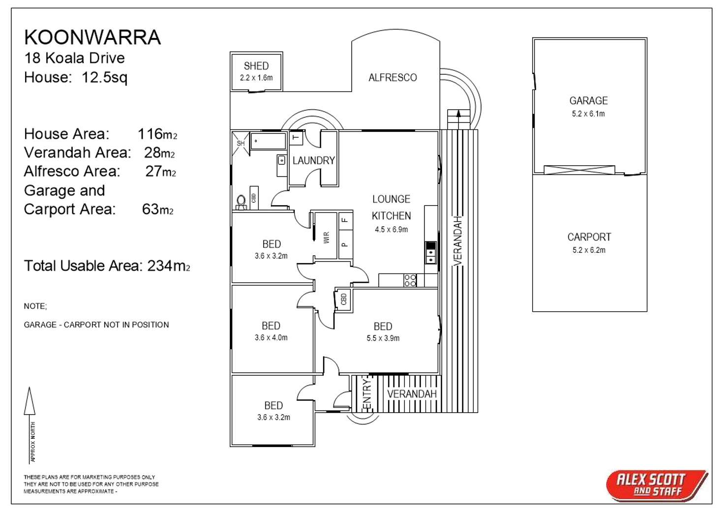 Floorplan of Homely house listing, 18 Koala Drive, Koonwarra VIC 3954