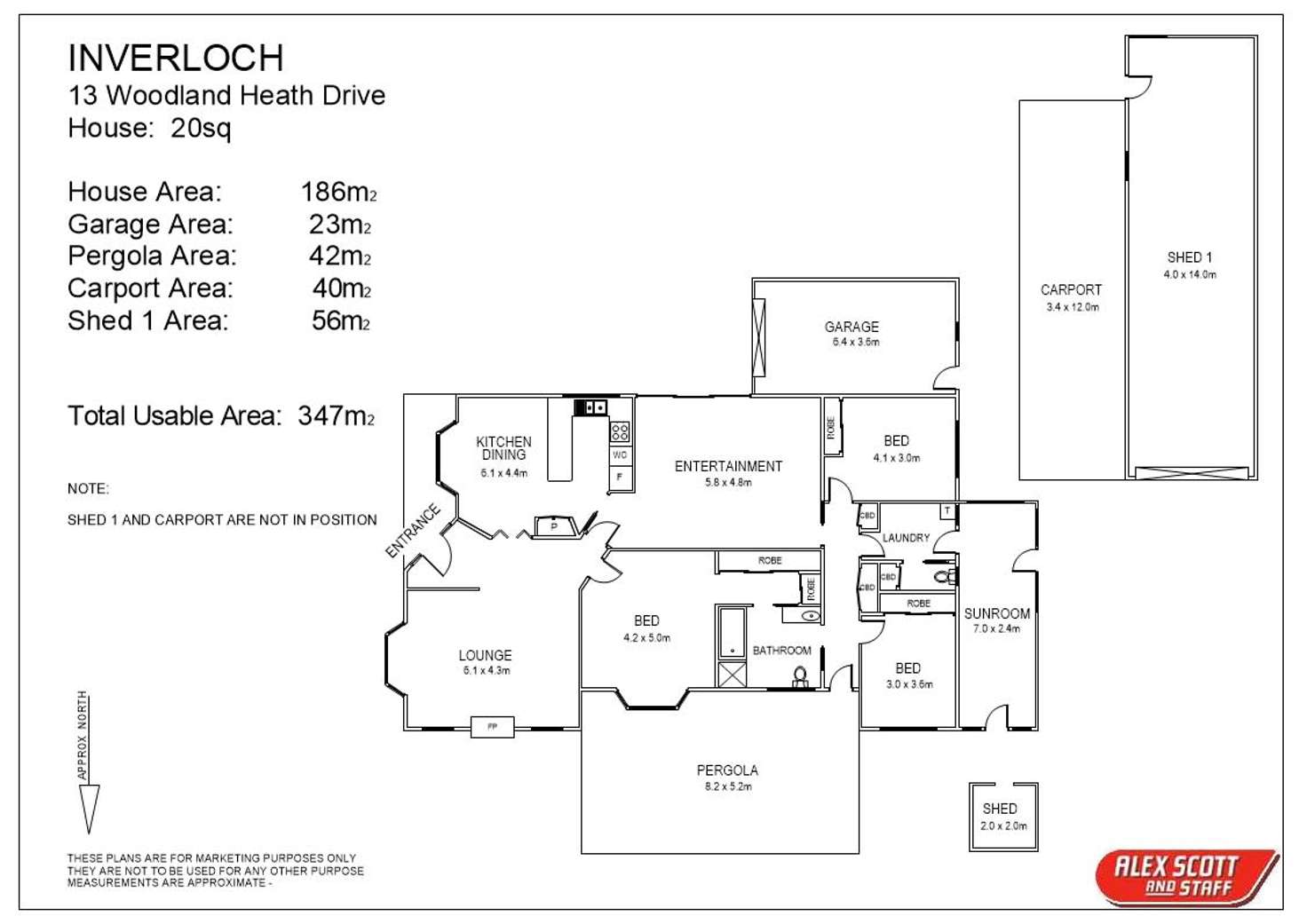 Floorplan of Homely house listing, 13 Woodland Heath Drive, Inverloch VIC 3996