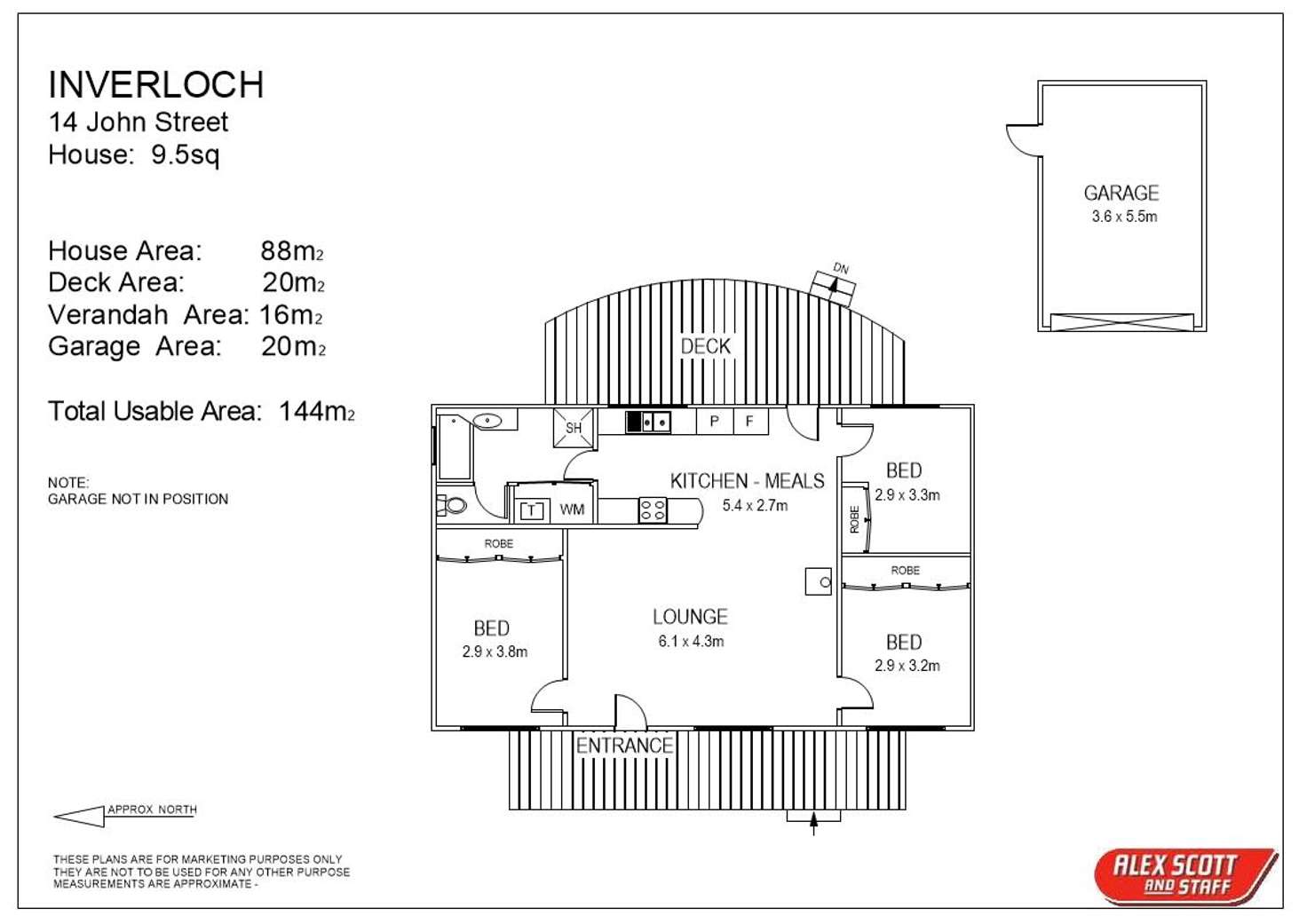 Floorplan of Homely house listing, 14 John Street, Inverloch VIC 3996