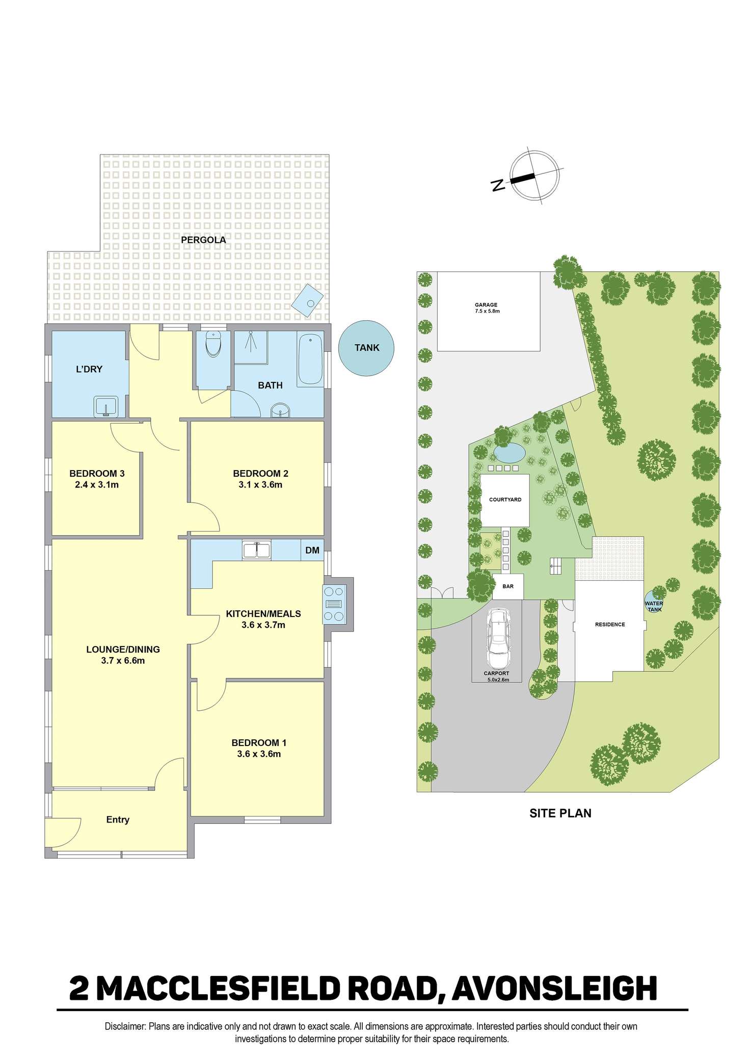 Floorplan of Homely house listing, 2 Macclesfield Road, Avonsleigh VIC 3782