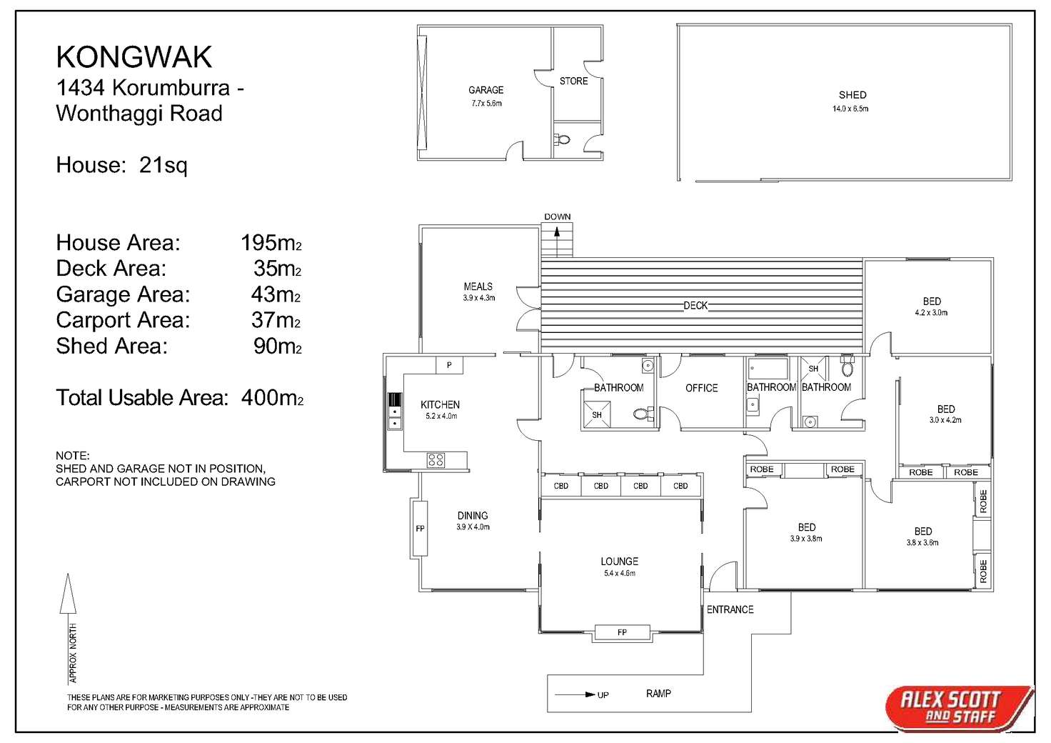 Floorplan of Homely house listing, 1434 Korumburra Wonthaggi Road, Kongwak VIC 3951