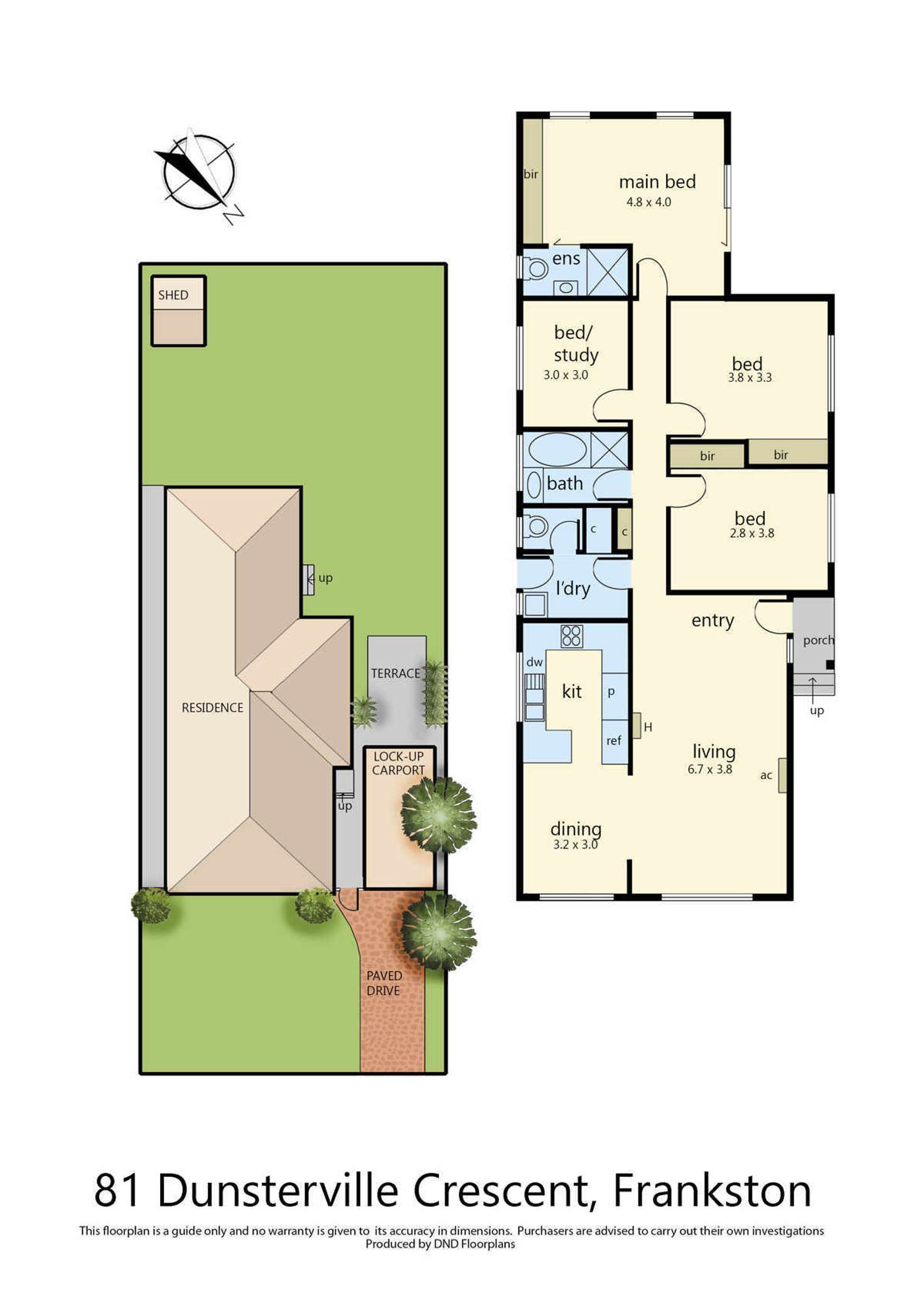 Floorplan of Homely house listing, 81 Dunsterville Crescent, Frankston VIC 3199