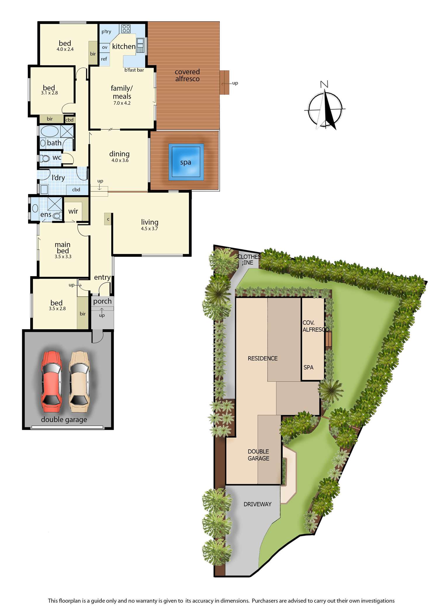 Floorplan of Homely house listing, 1 Miriam Court, Somerville VIC 3912
