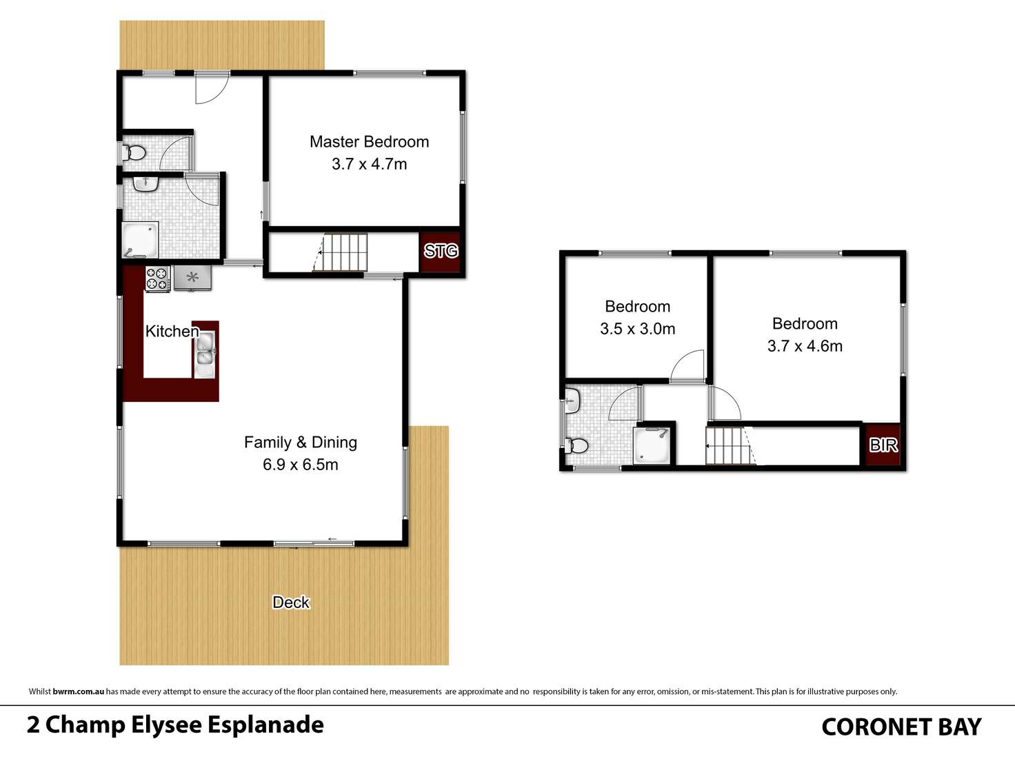 Floorplan of Homely house listing, 2 Champ Elysees Esplanade, Coronet Bay VIC 3984