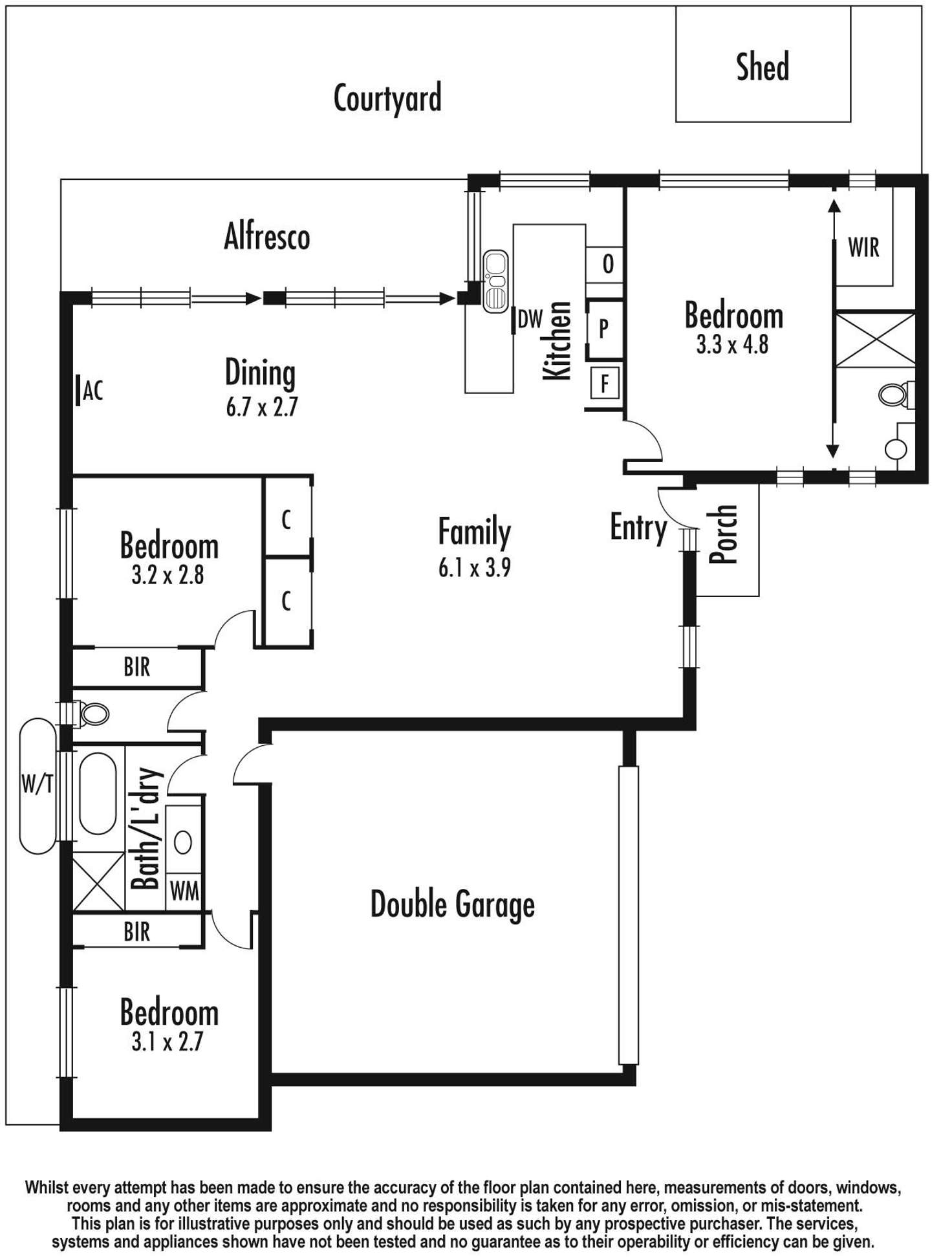 Floorplan of Homely house listing, 2/50 Eulinga Avenue, Aspendale VIC 3195