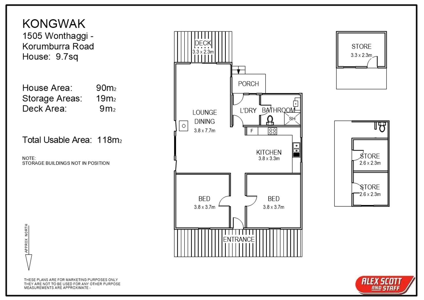 Floorplan of Homely house listing, 1505 Korumburra Wonthaggi Road, Kongwak VIC 3951