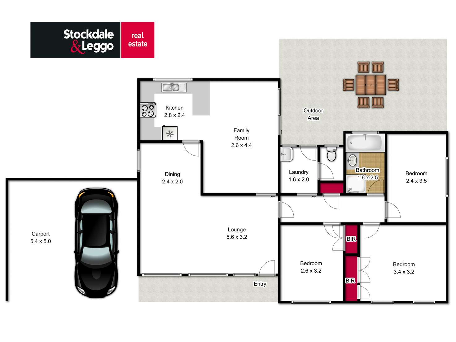 Floorplan of Homely house listing, 8 Willaroo Court, Traralgon VIC 3844