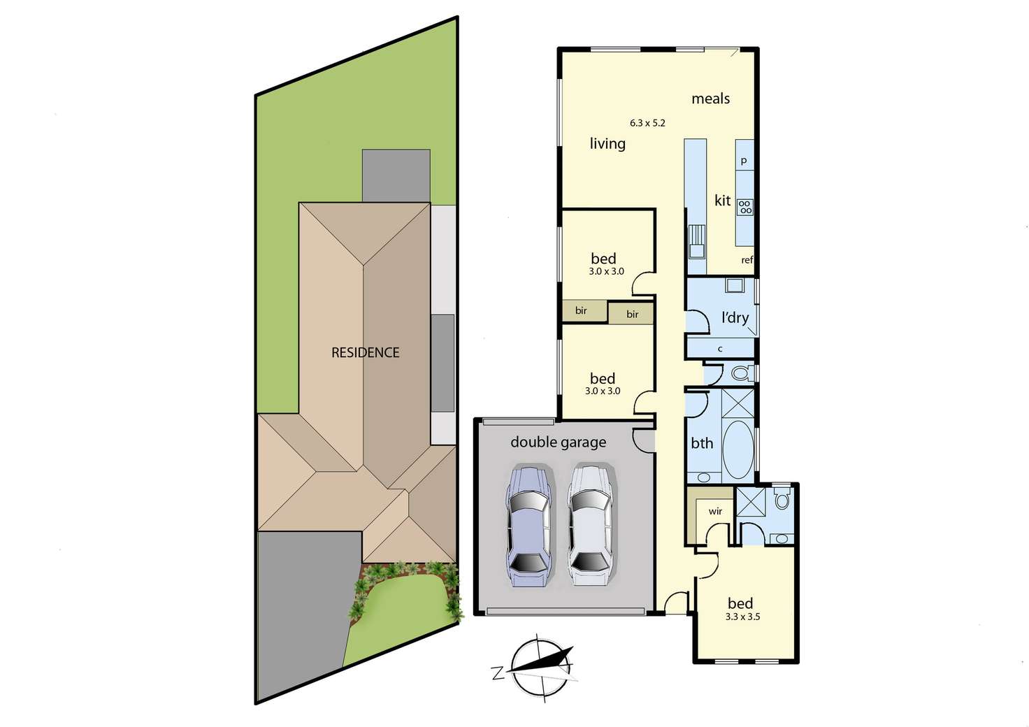 Floorplan of Homely house listing, 84 Henry Road, Pakenham VIC 3810