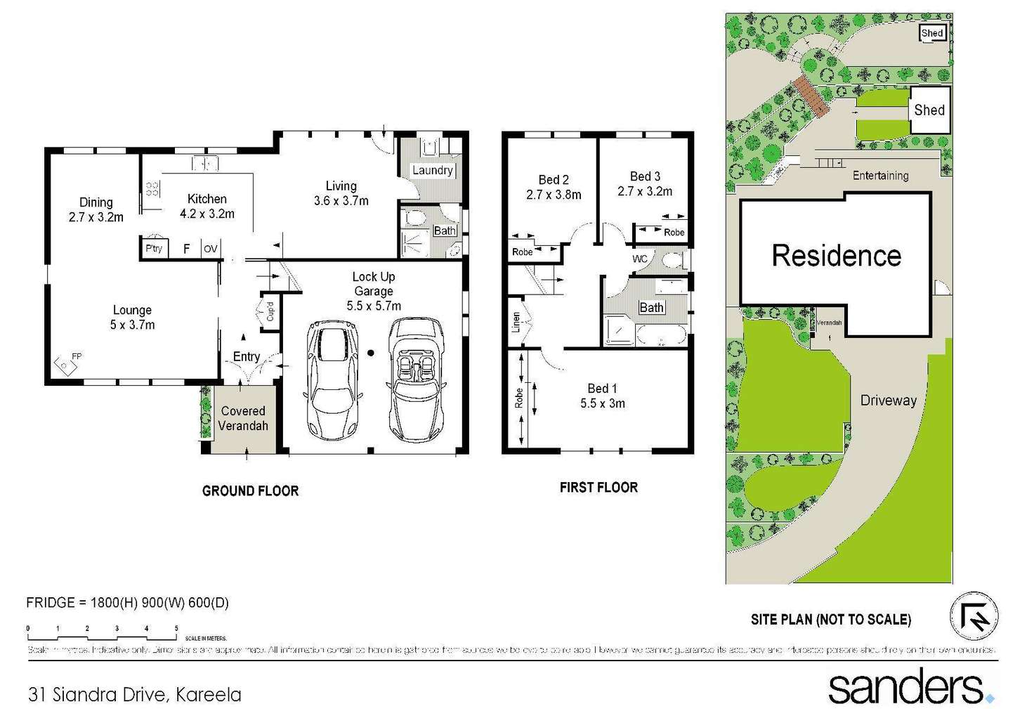 Floorplan of Homely house listing, 31 Siandra Drive, Kareela NSW 2232