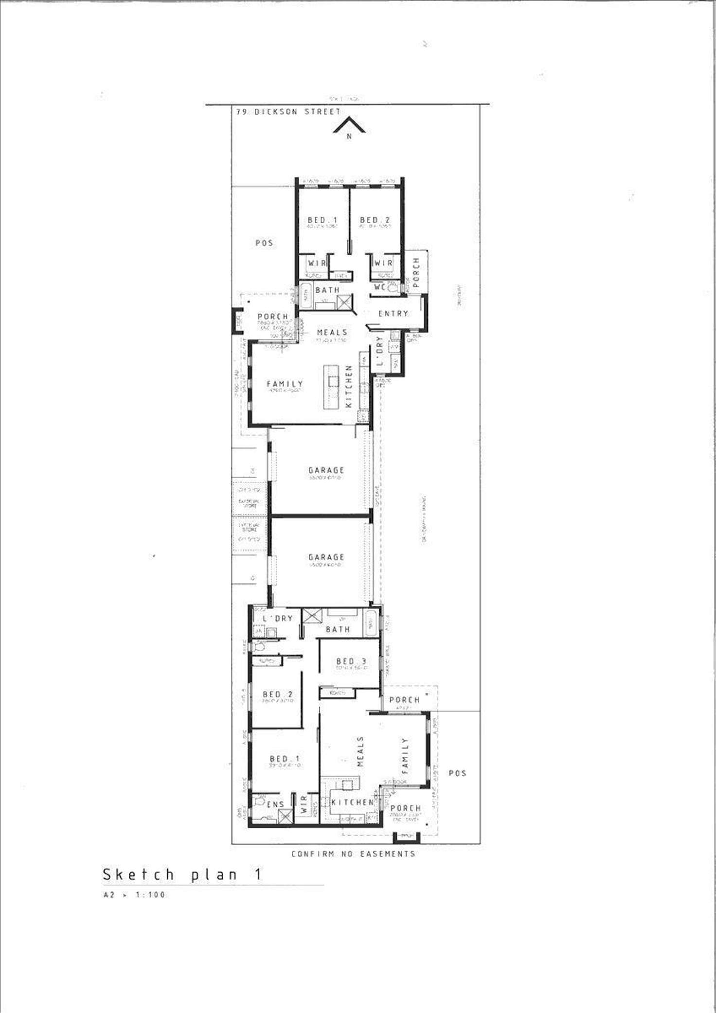Floorplan of Homely house listing, 79 Dickson Street, Bacchus Marsh VIC 3340
