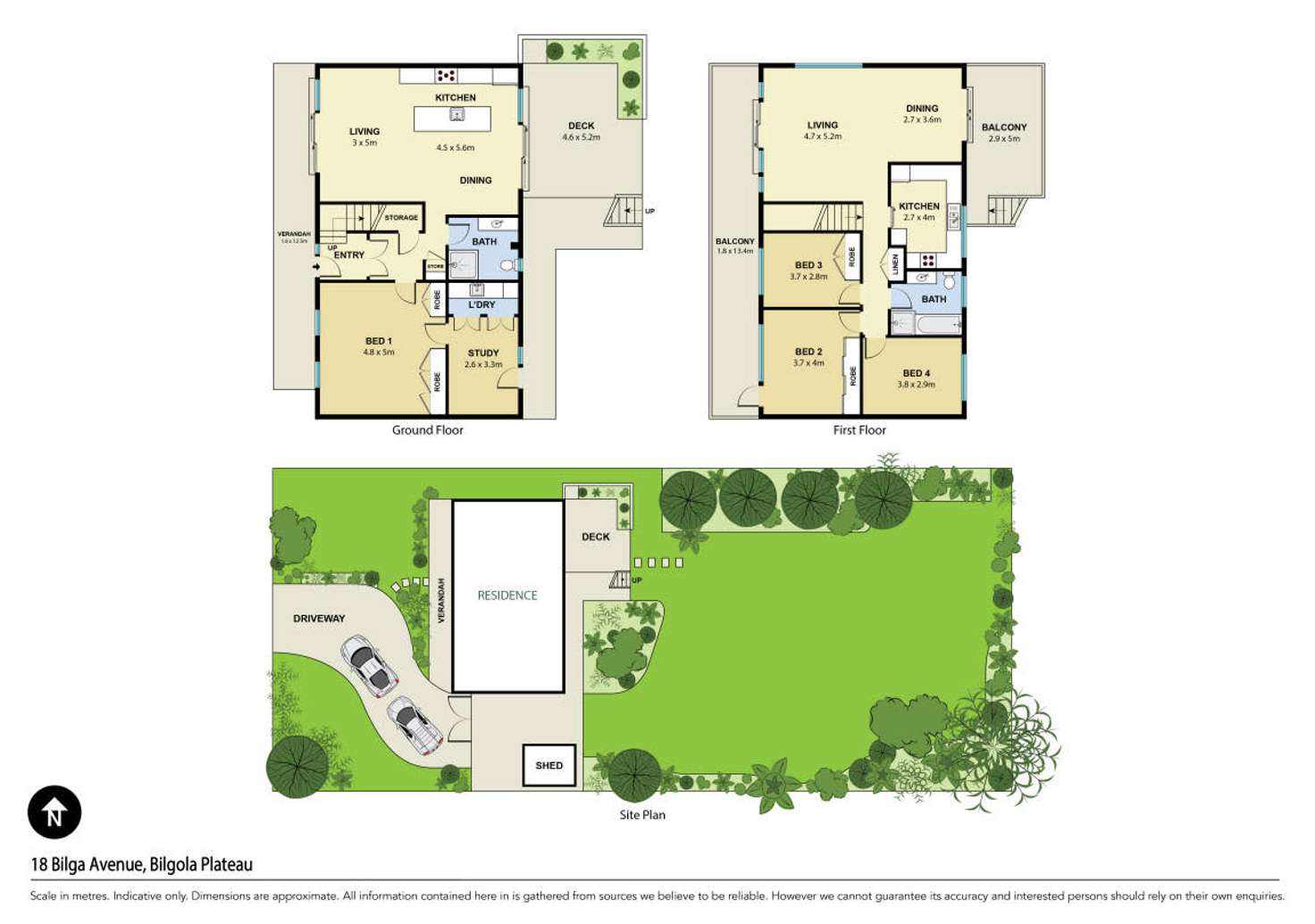 Floorplan of Homely house listing, 18 Bilga Avenue, Bilgola Plateau NSW 2107