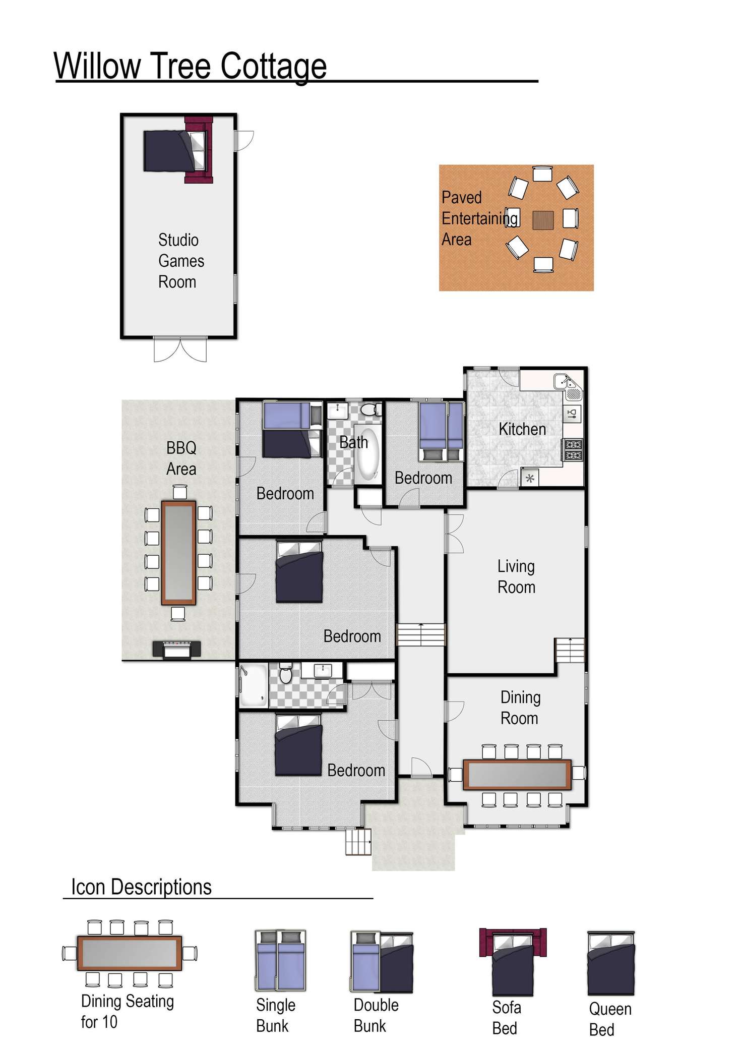 Floorplan of Homely house listing, 52 Jersey Avenue, Leura NSW 2780