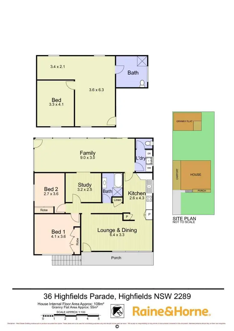 Floorplan of Homely house listing, 36 Highfields Parade, Highfields NSW 2289