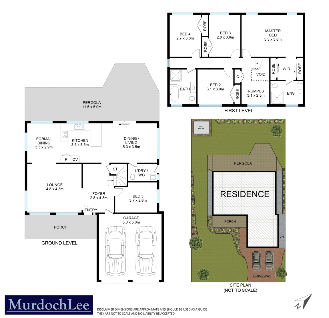 Floorplan of Homely house listing, 57 Robert Road, Cherrybrook NSW 2126