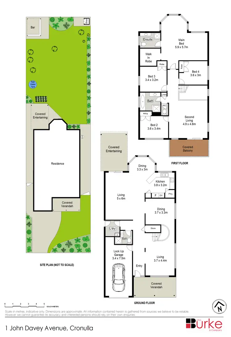 Floorplan of Homely house listing, 1 John Davey Avenue, Cronulla NSW 2230