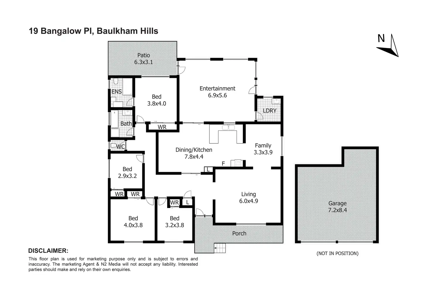 Leased House 19 Bangalow Place, Baulkham Hills NSW 2153 Jun 16, 2023