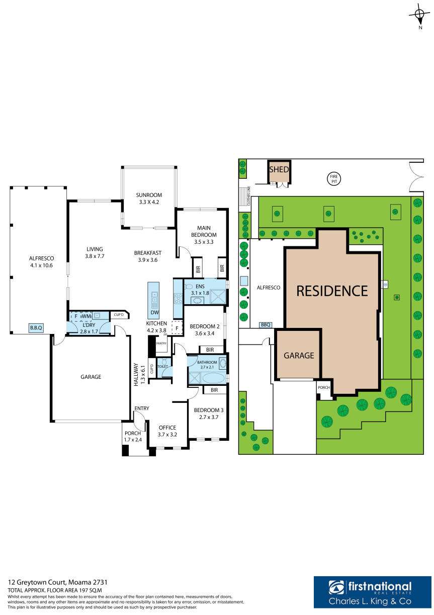Floorplan of Homely house listing, 12 Greytown Court, Moama NSW 2731