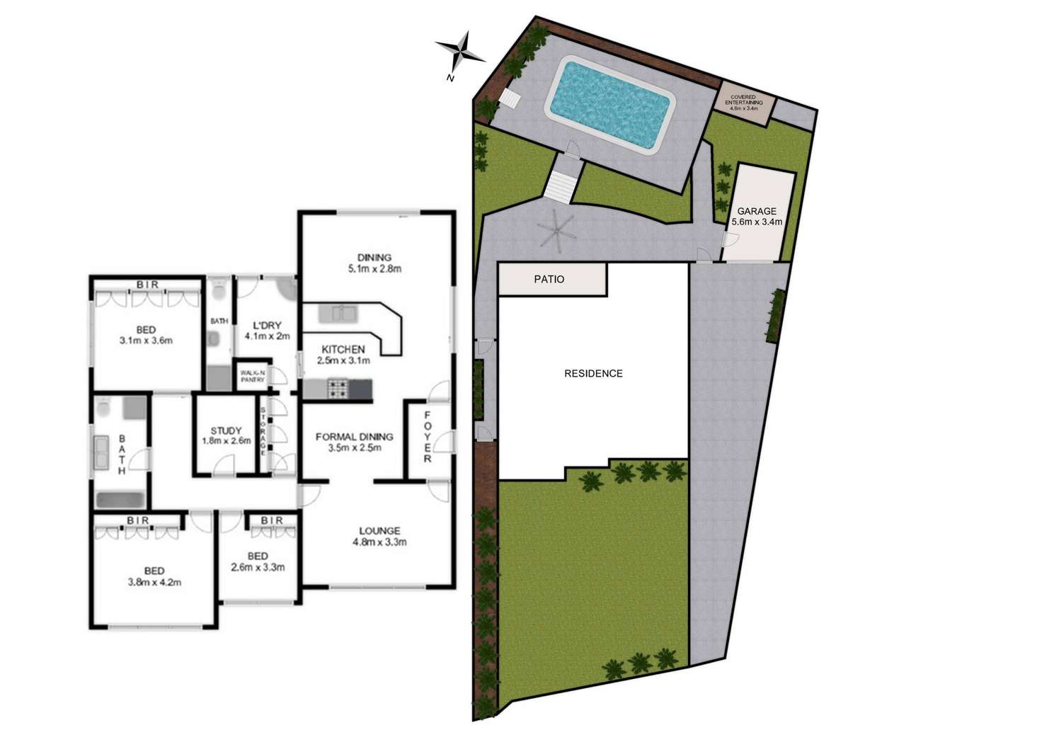 Floorplan of Homely house listing, 18 Boyne Avenue, Pendle Hill NSW 2145
