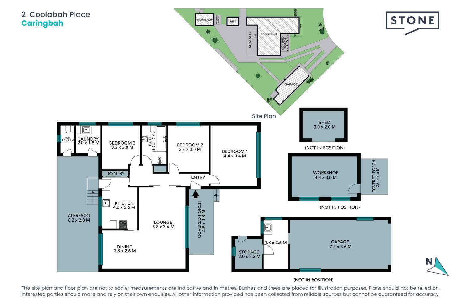 Floorplan of Homely house listing, 2 Coolabah Place, Caringbah NSW 2229