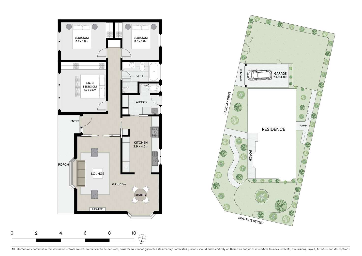 Floorplan of Homely house listing, 66 Beatrice Street, Cheltenham VIC 3192
