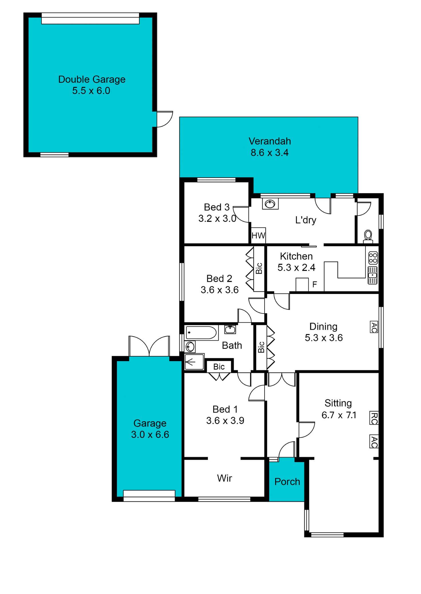 Floorplan of Homely house listing, 9 Alice Street, Plympton SA 5038