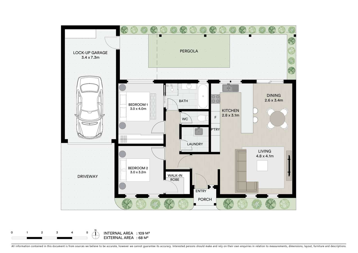 Floorplan of Homely unit listing, 2/10 Cosgrove Street, Breakwater VIC 3219