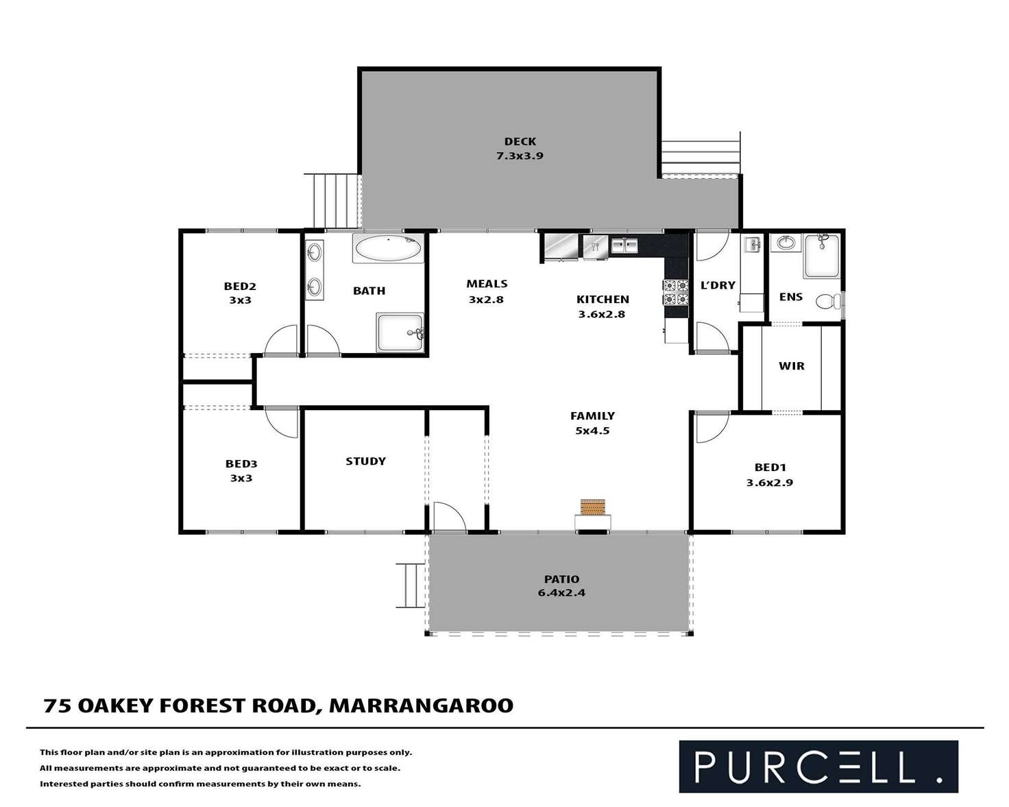 Floorplan of Homely house listing, 75 Oakey Forest Road, Marrangaroo NSW 2790