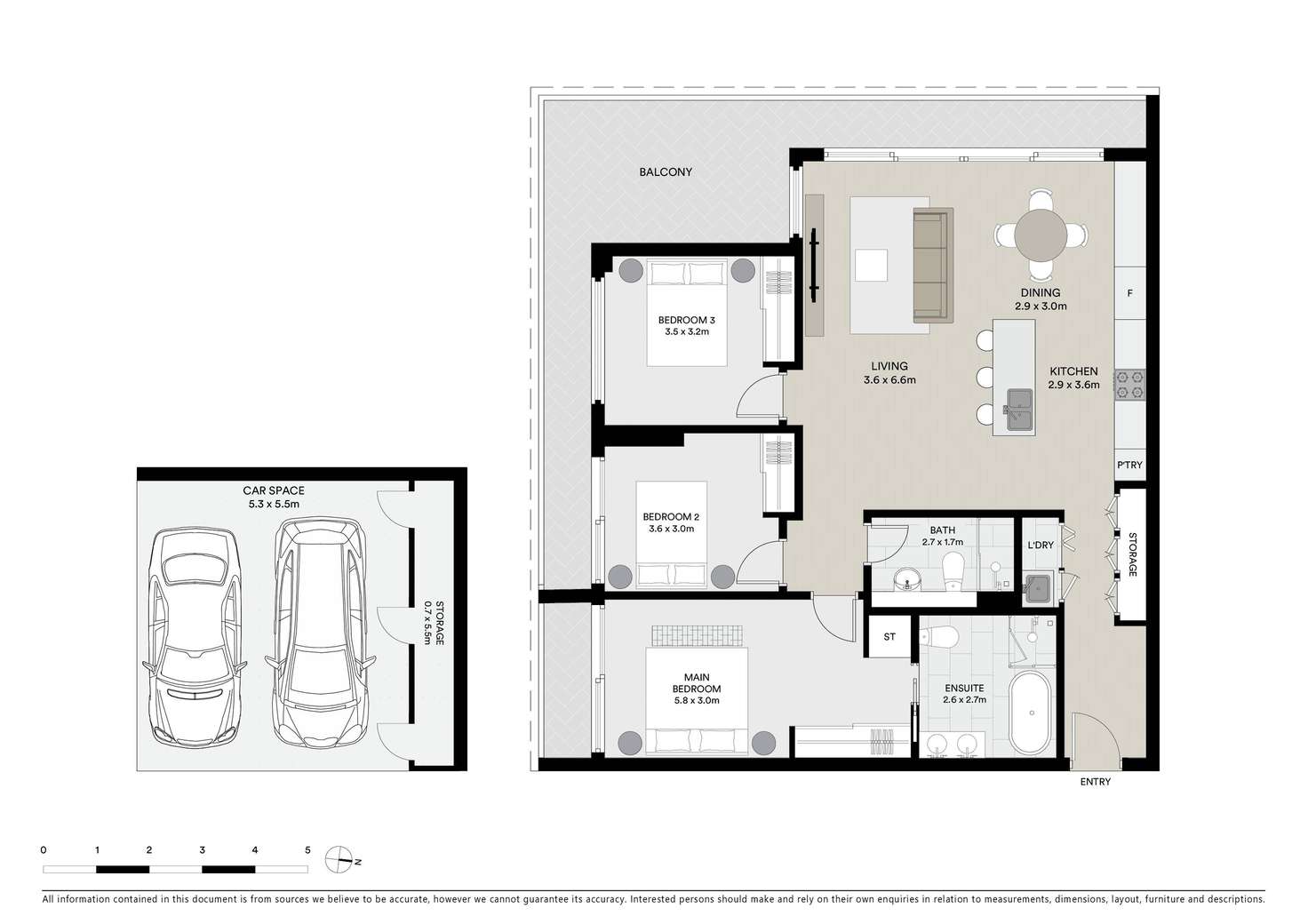 Floorplan of Homely apartment listing, 207/8 Duke Street, Point Frederick NSW 2250