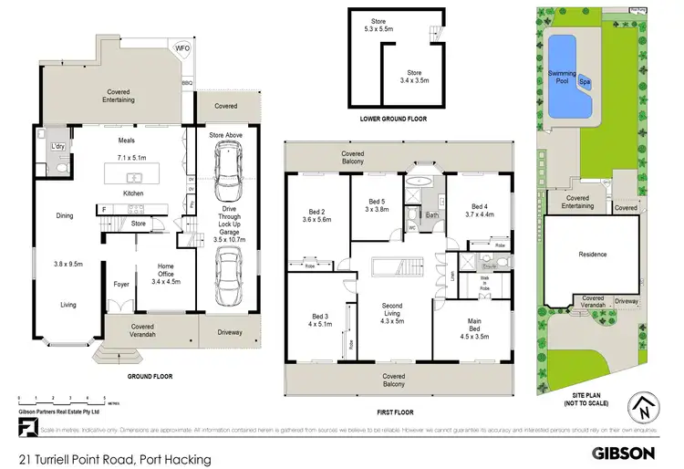 Floorplan of Homely house listing, 21 Turriell Point Road, Port Hacking NSW 2229