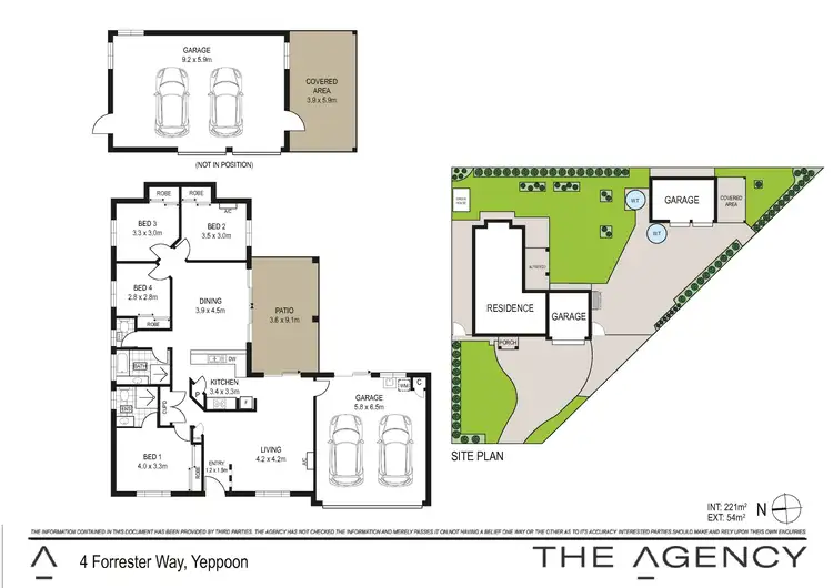 Floorplan of Homely house listing, 4 Forrester Way, Yeppoon QLD 4703