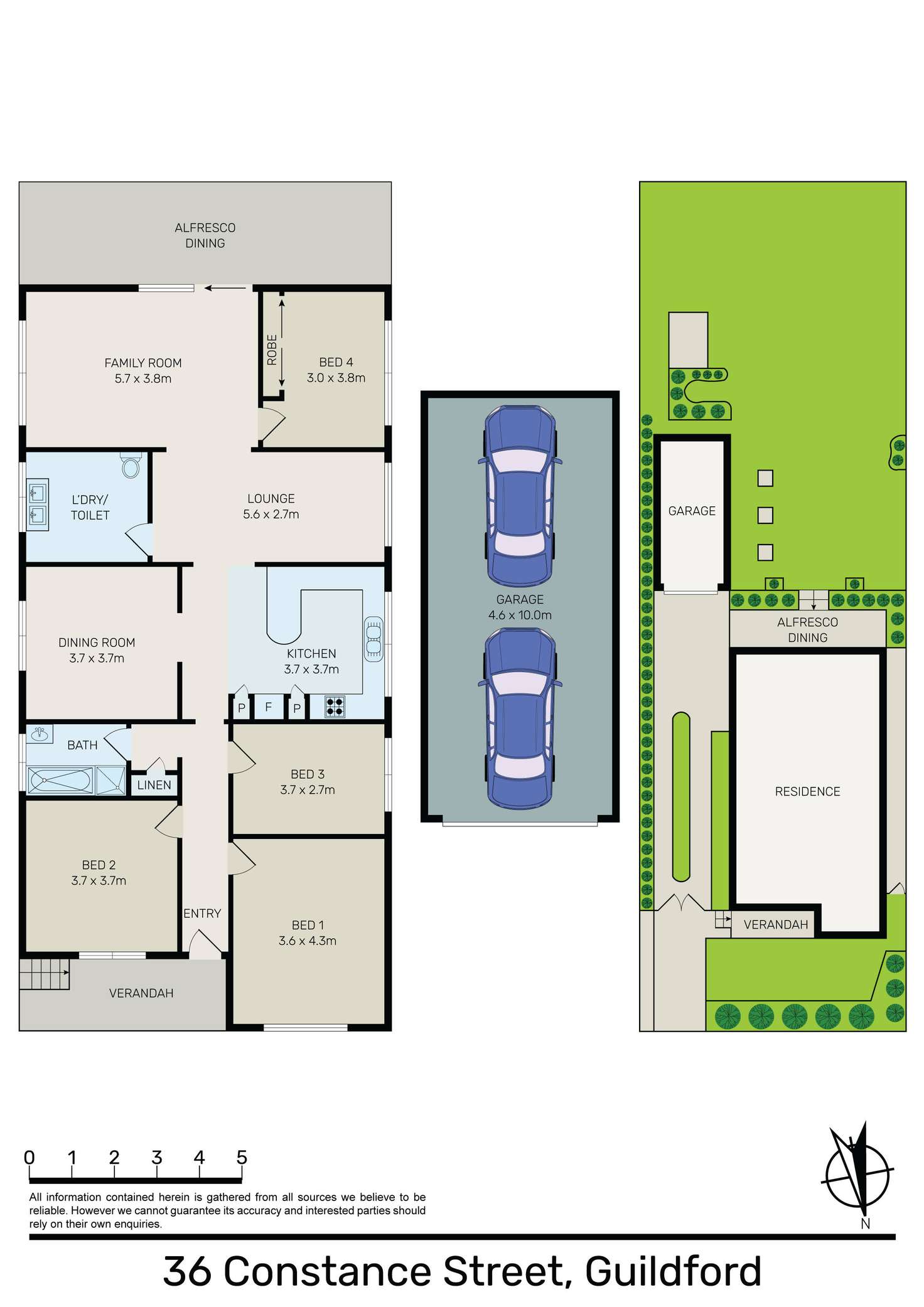 Floorplan of Homely house listing, 36 Constance Street, Guildford NSW 2161