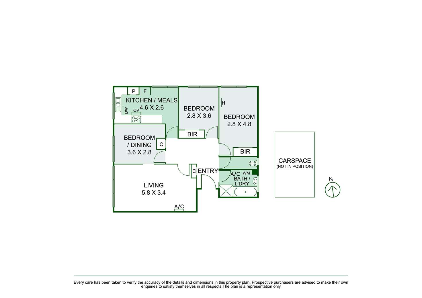 Floorplan of Homely apartment listing, 3/41 Kooyong Road, Armadale VIC 3143