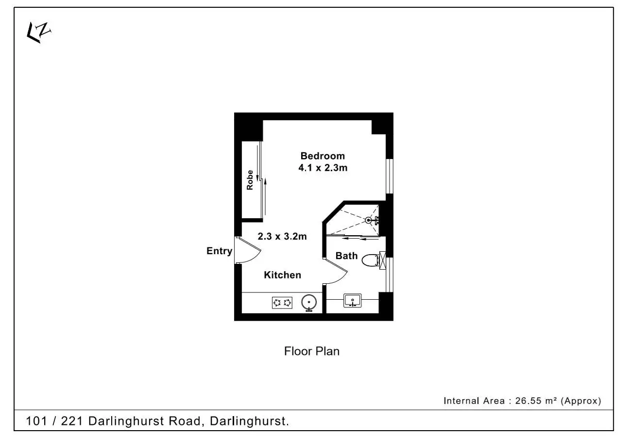 101/221 Darlinghurst Road, Potts Point NSW 2011 Studio For Rent Homely
