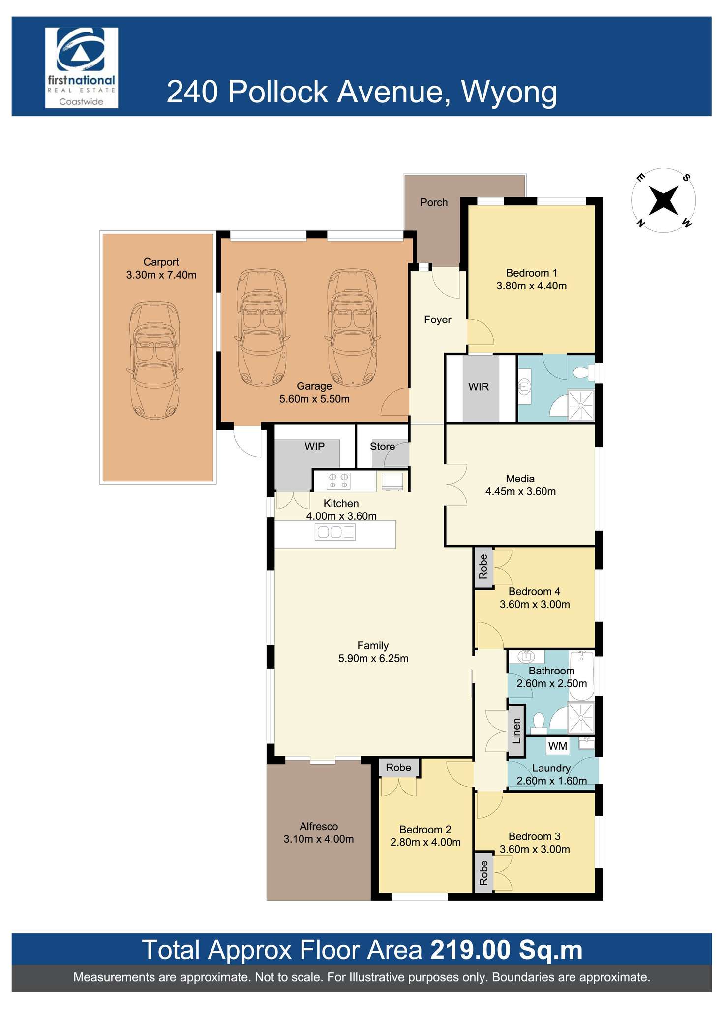 Floorplan of Homely residentialLand listing, 240 Pollock Avenue, Wyong NSW 2259