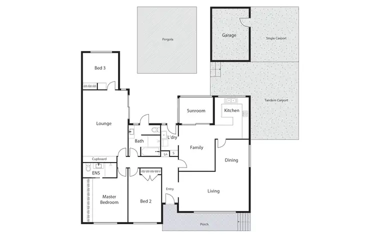 Floorplan of Homely house listing, 12 Douglas Place, Curtin ACT 2605
