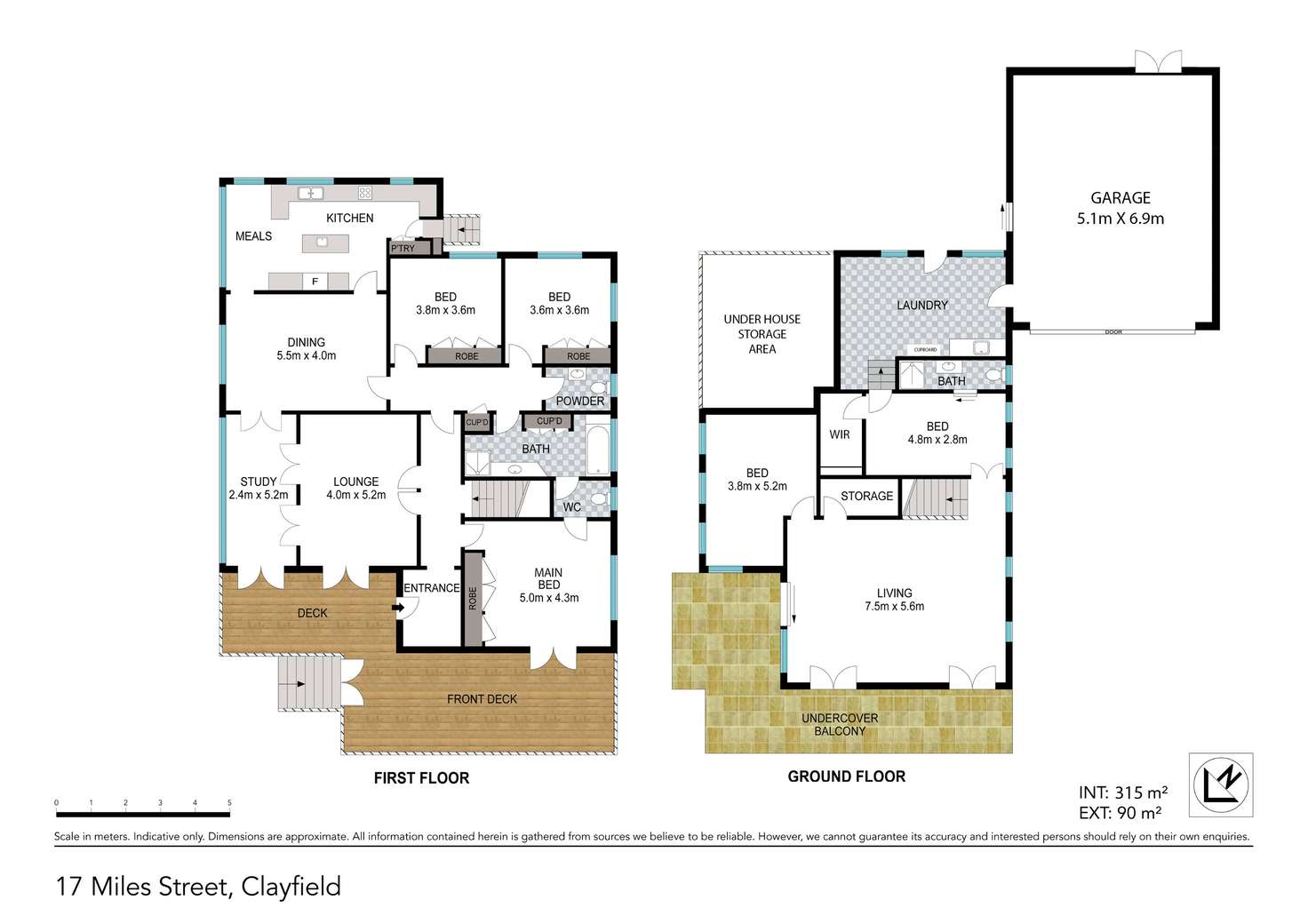 Floorplan of Homely house listing, 17 Miles Street, Clayfield QLD 4011