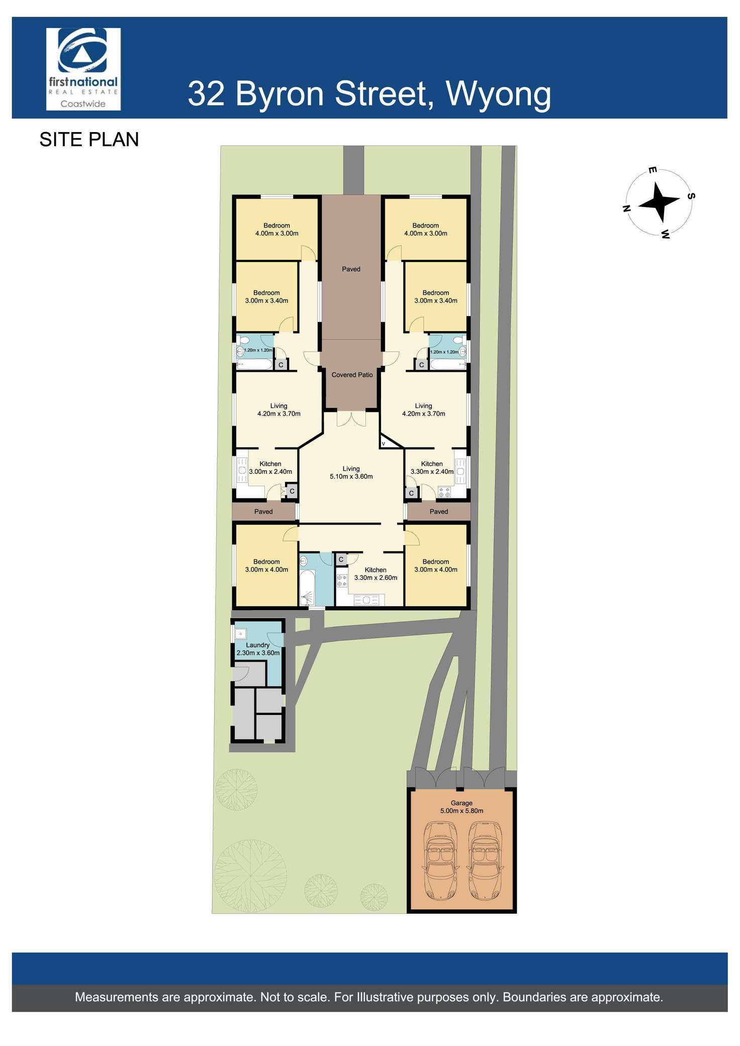 Floorplan of Homely house listing, 32 Byron Street, Wyong NSW 2259